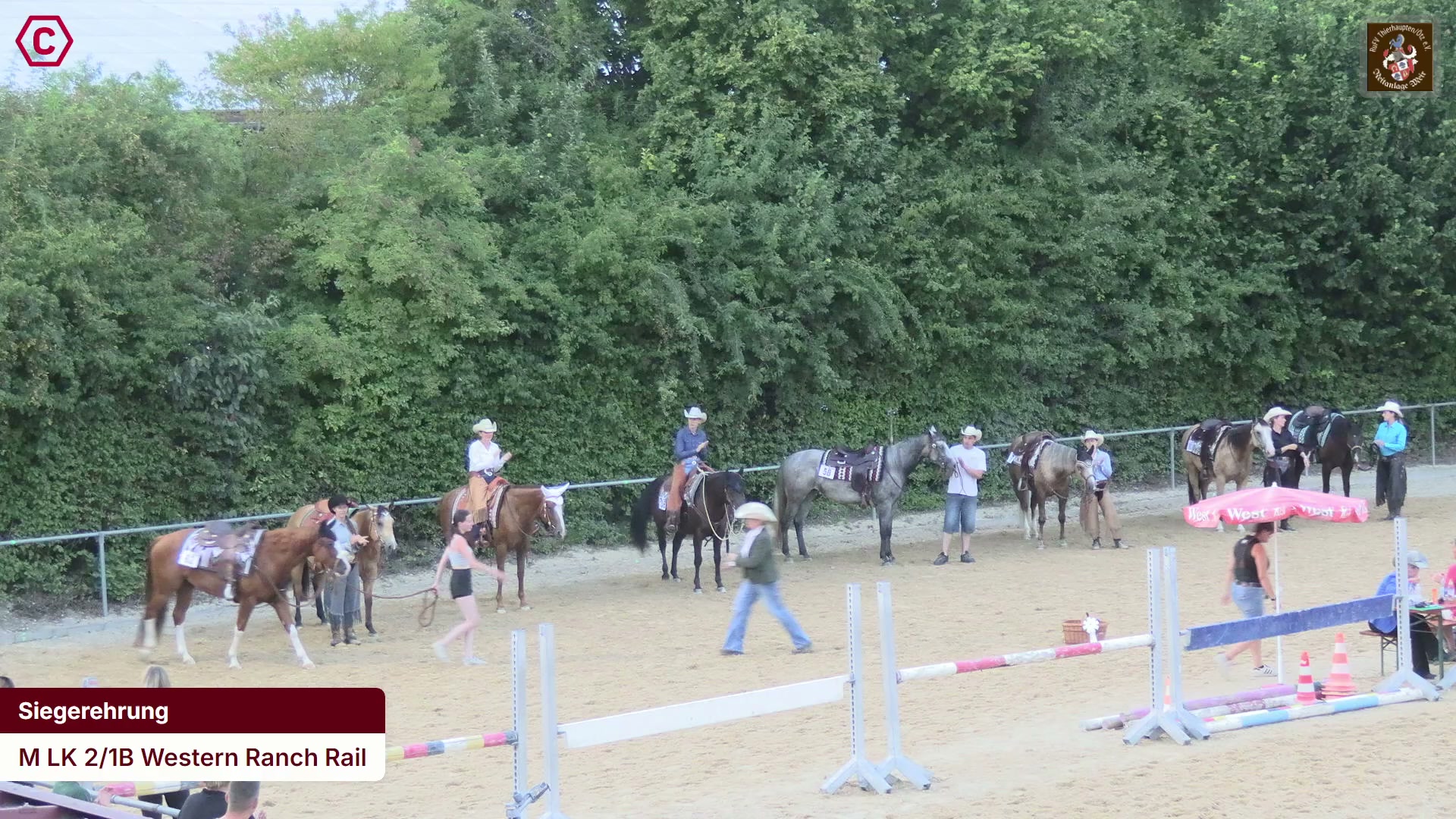 Siegerehrungs-Clip M LK 2/1B Western Ranch Rail