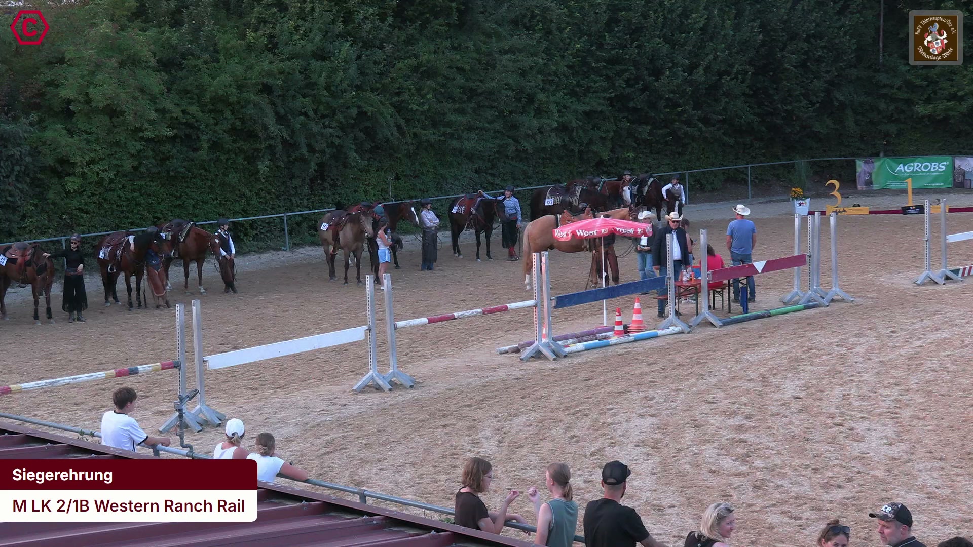 Siegerehrungs-Clip M LK 2/1B Western Ranch Rail