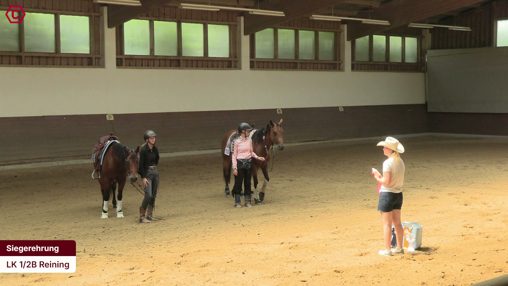 Siegerehrungs-Clip LK 1/2B Reining