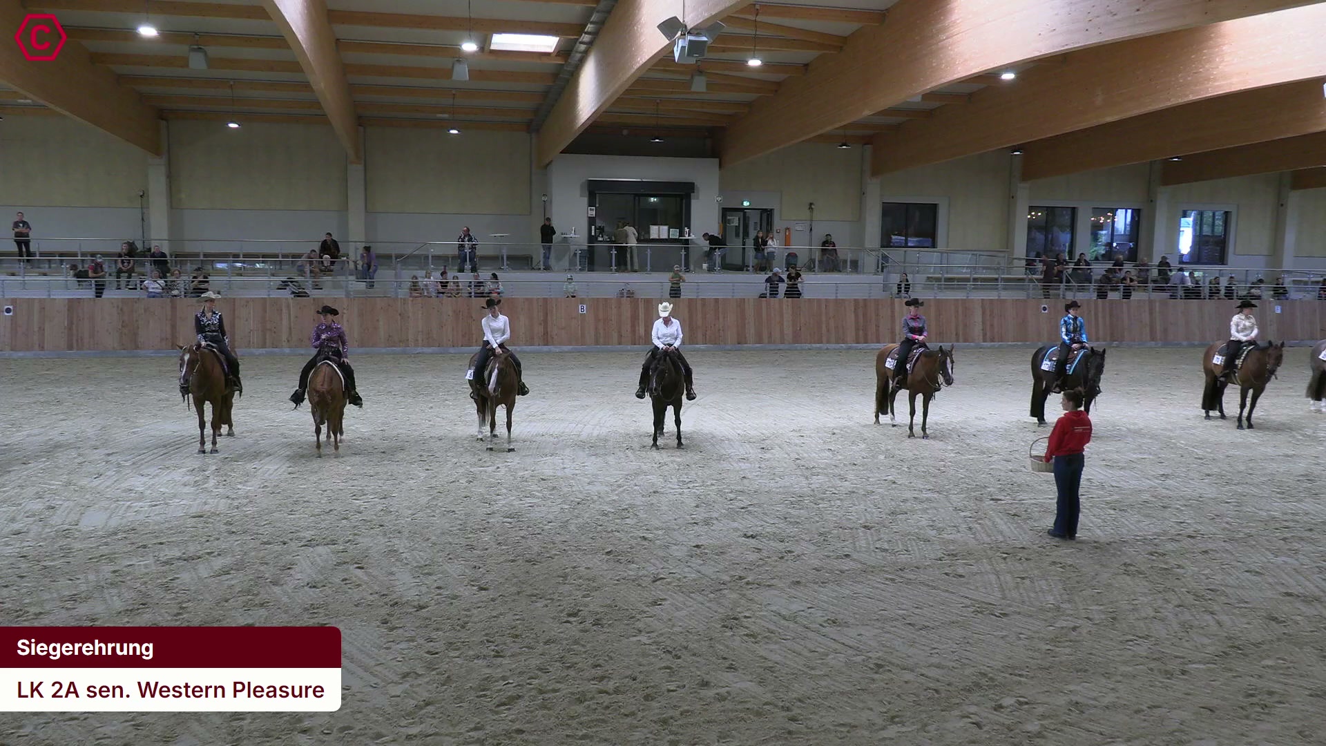 Siegerehrungs-Clip LK 2A sen. Western Pleasure