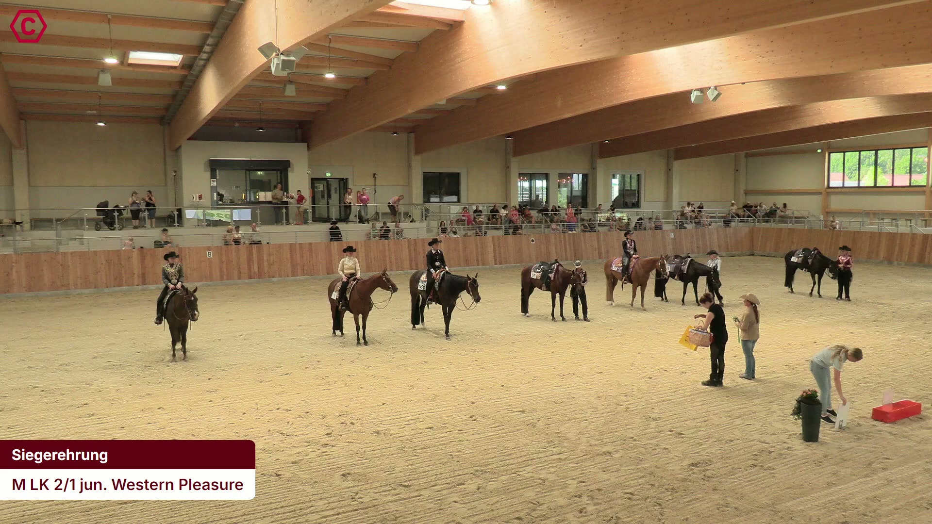 Siegerehrungs-Clip M LK 2/1 jun. Western Pleasure