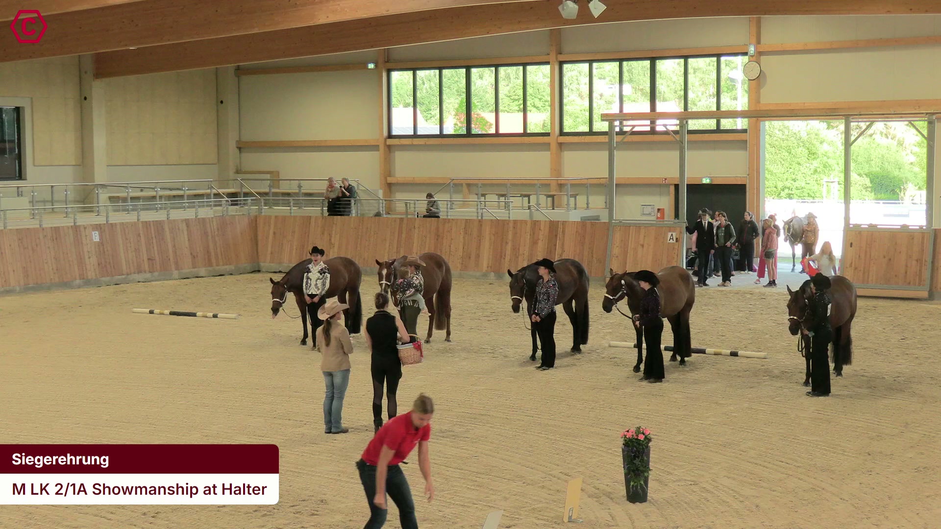 Siegerehrungs-Clip M LK 2/1A Showmanship at Halter