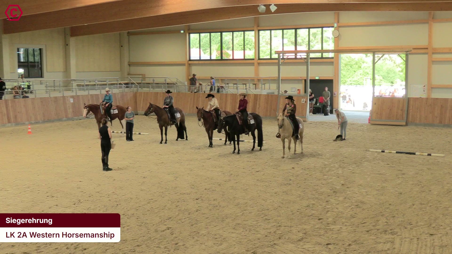 Siegerehrungs-Clip LK 2A Western Horsemanship