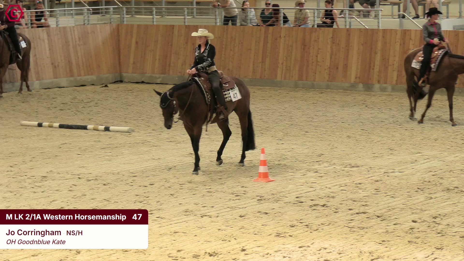 Clip von Jo Corringham, StartNr 47