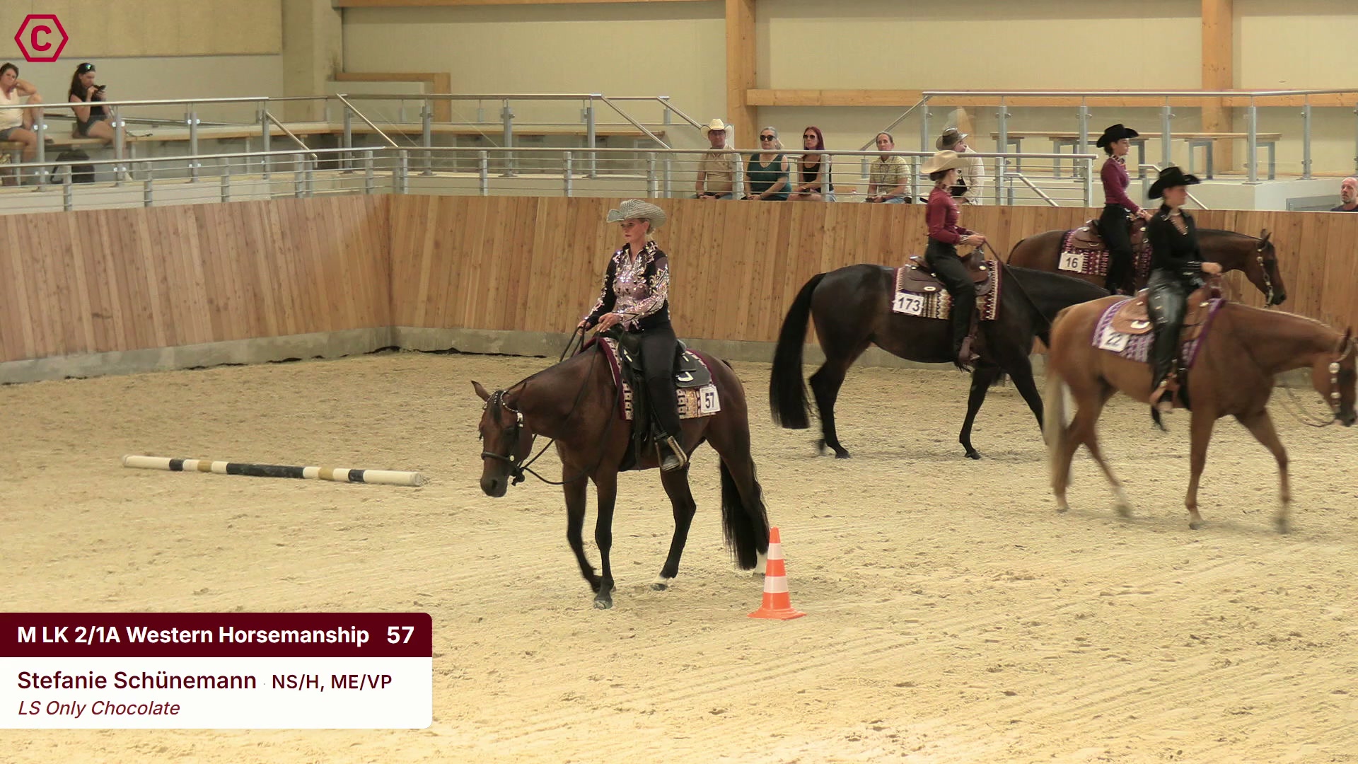 Clip von Stefanie Schünemann, StartNr 57