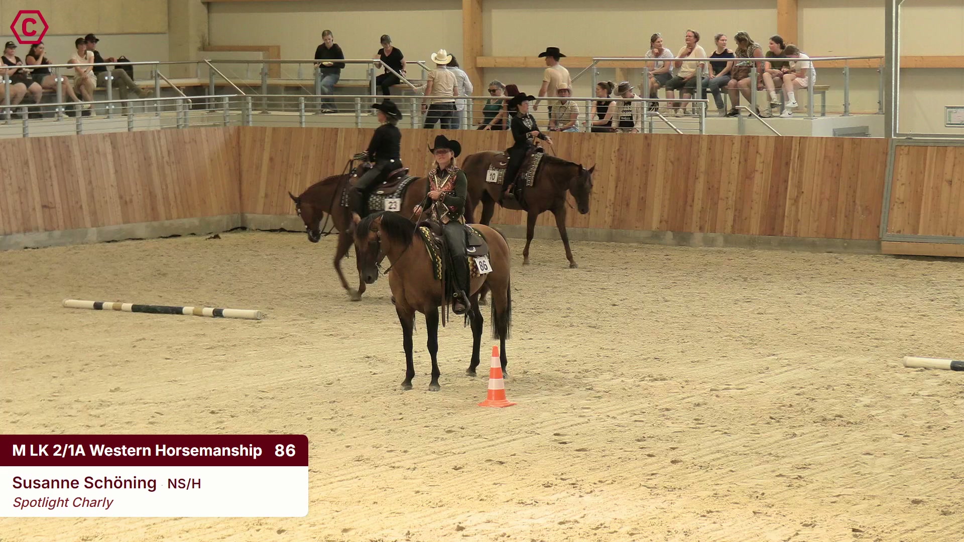 Clip von Susanne Schöning, StartNr 86