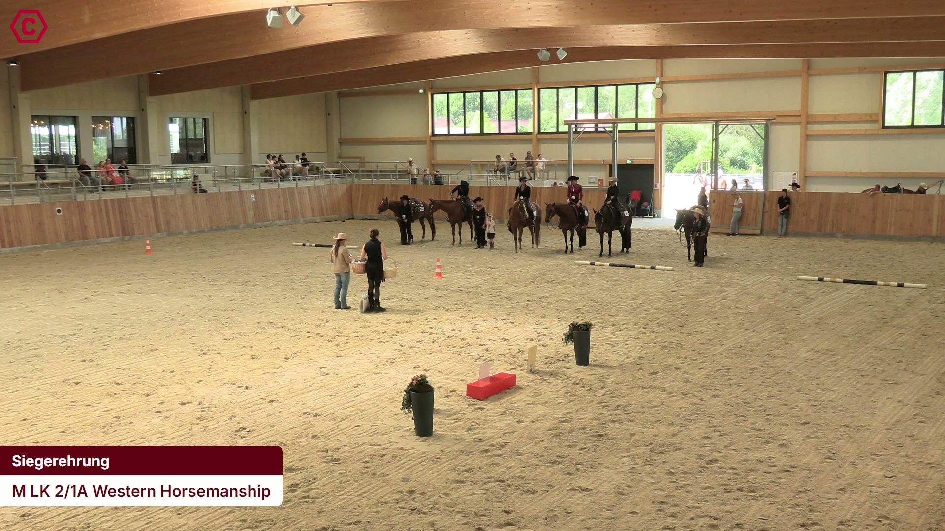 Siegerehrungs-Clip M LK 2/1A Western Horsemanship
