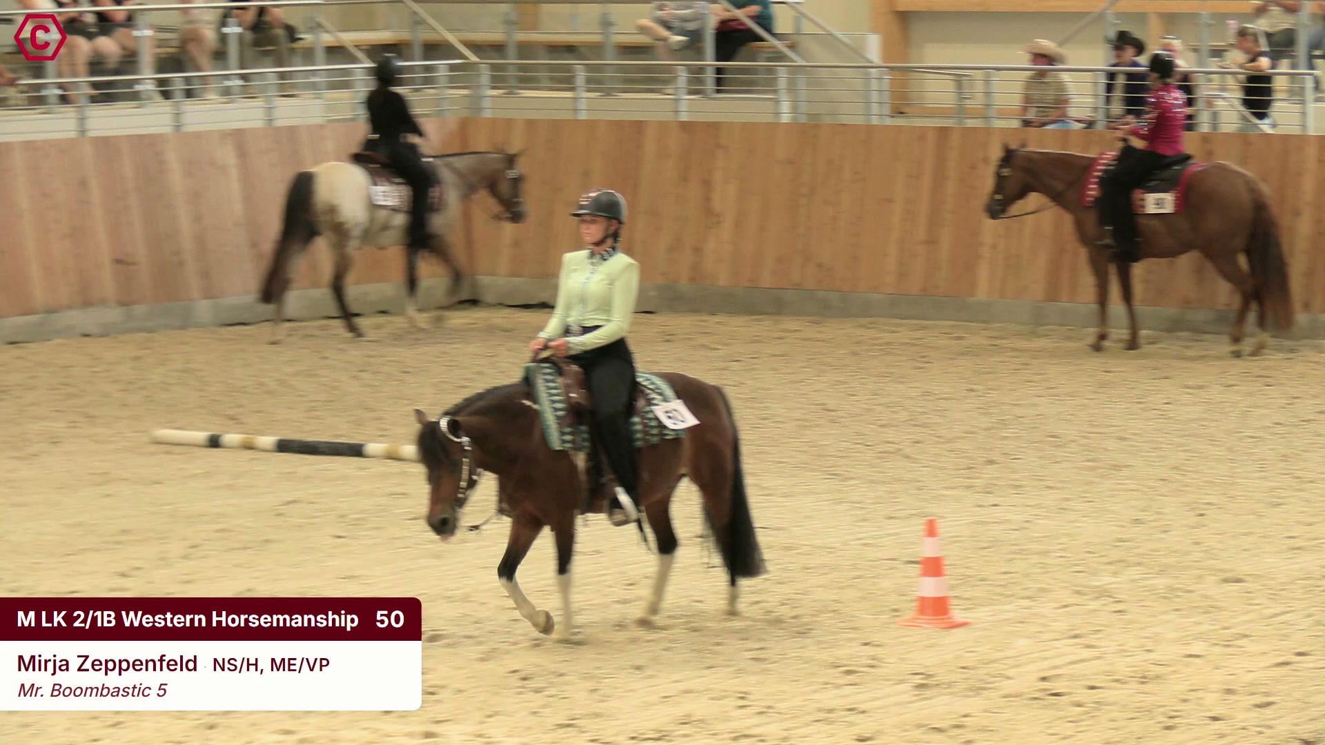 Clip von Mirja Zeppenfeld, StartNr 50