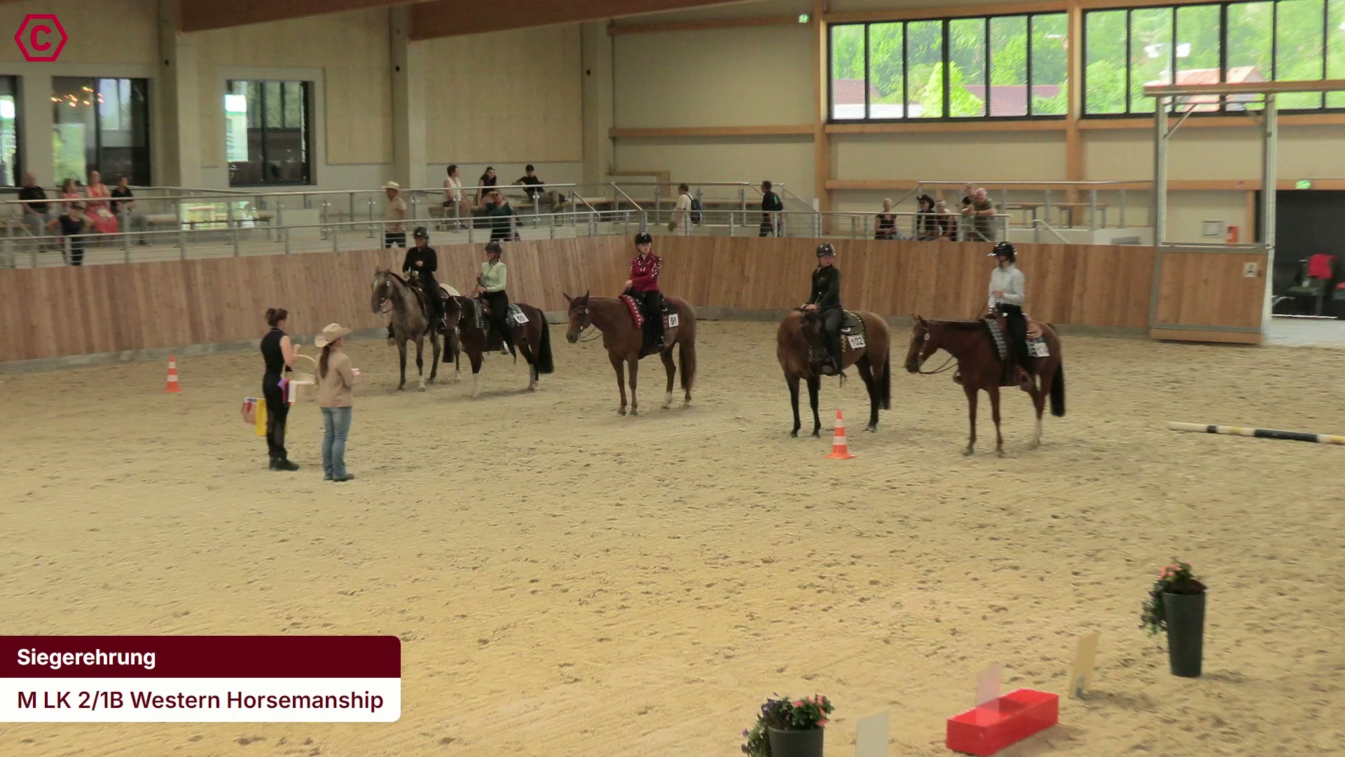 Siegerehrungs-Clip M LK 2/1B Western Horsemanship