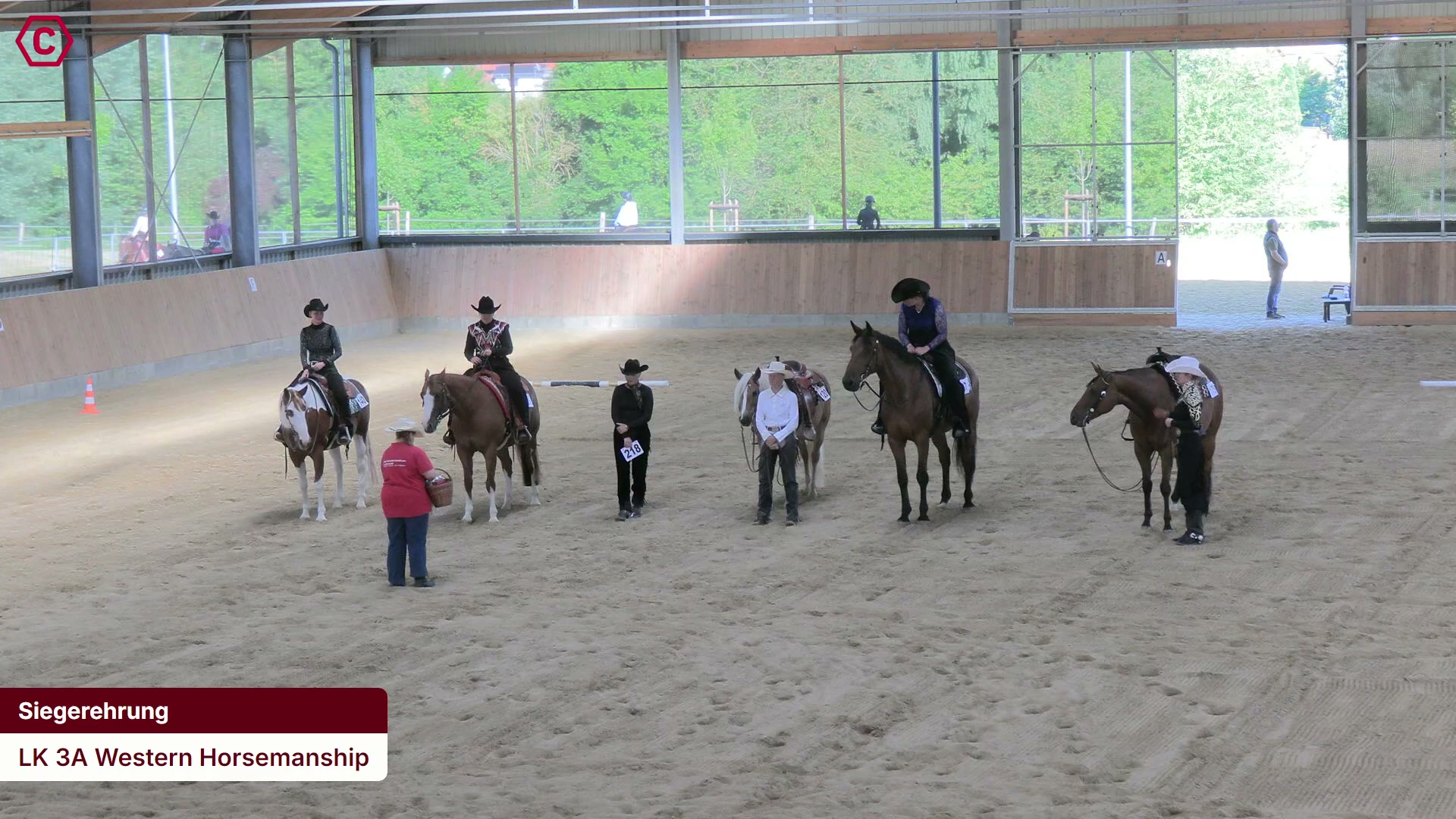 Siegerehrungs-Clip LK 3A Western Horsemanship