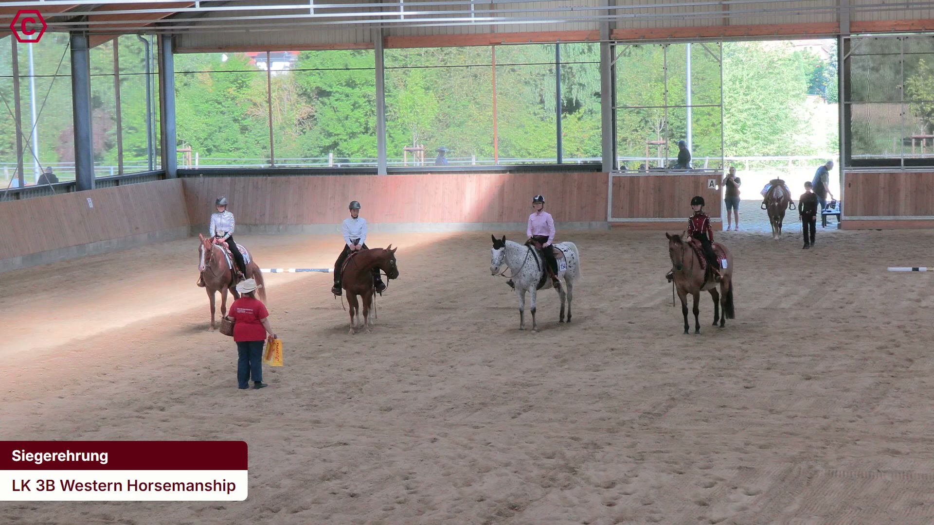Siegerehrungs-Clip LK 3B Western Horsemanship
