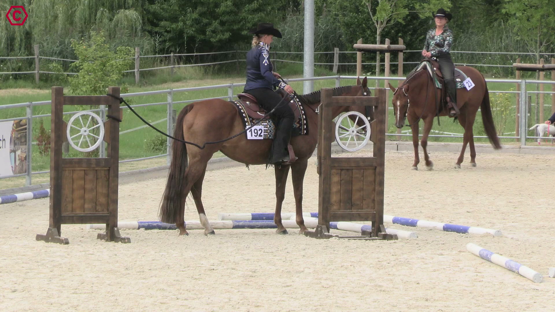 Clip von Stefanie Schünemann, StartNr 192