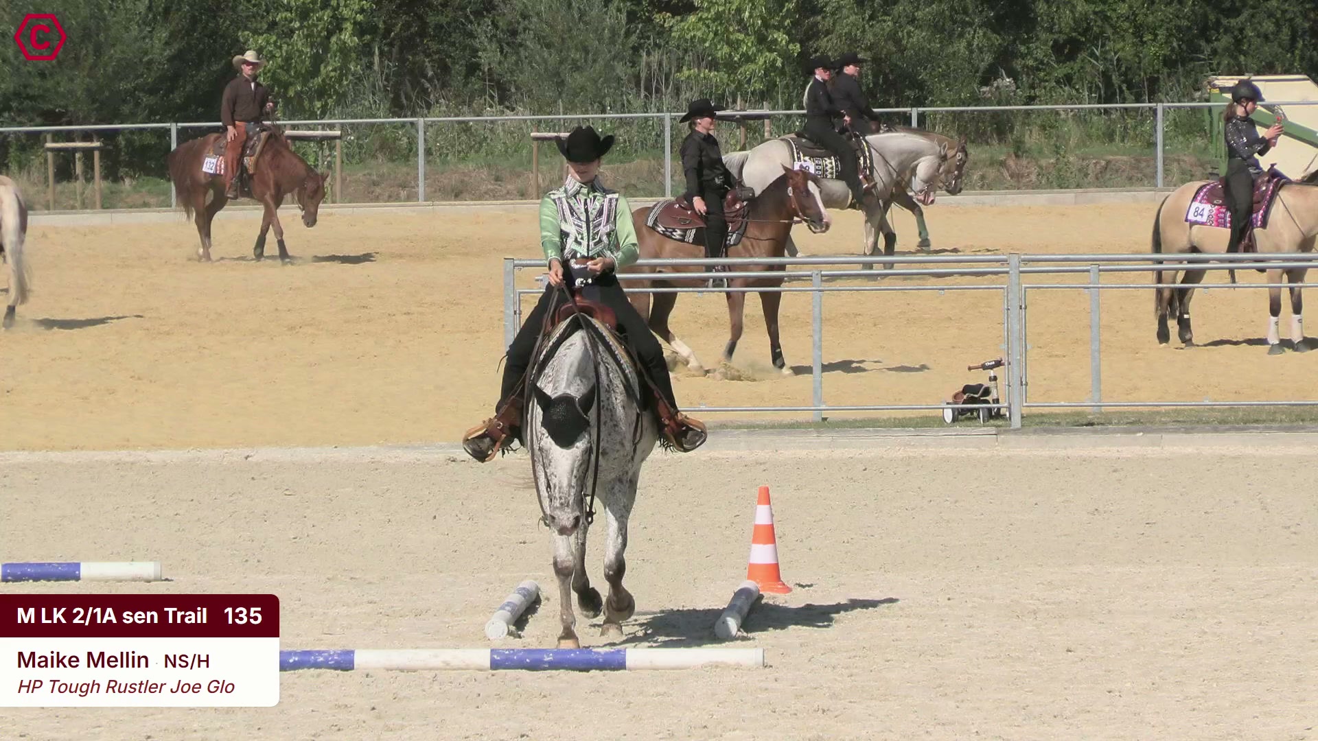 Clip von Maike Mellin, StartNr 135