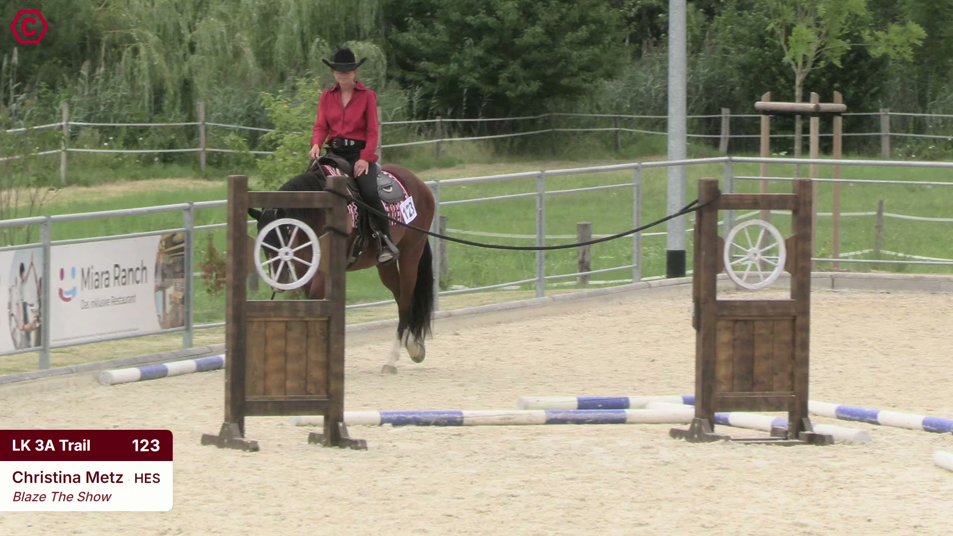 Clip von Christina Metz, StartNr 123