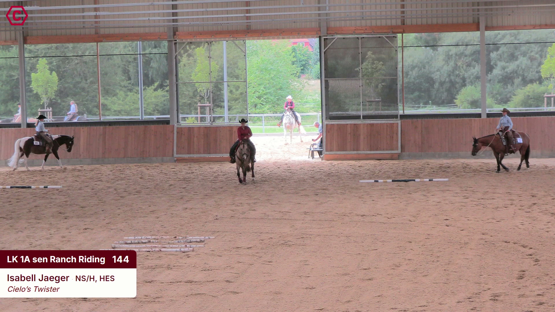 Clip von Isabell Jaeger, StartNr 144