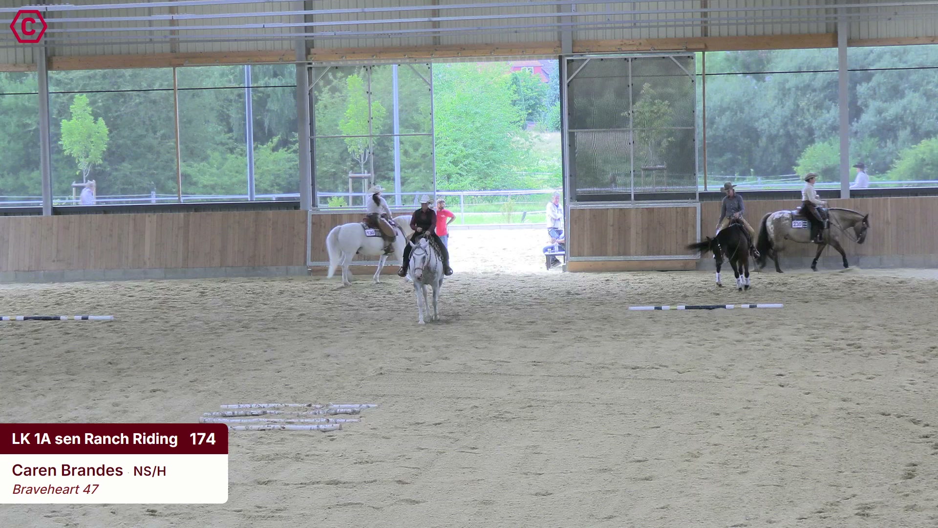 Clip von Caren Brandes, StartNr 174