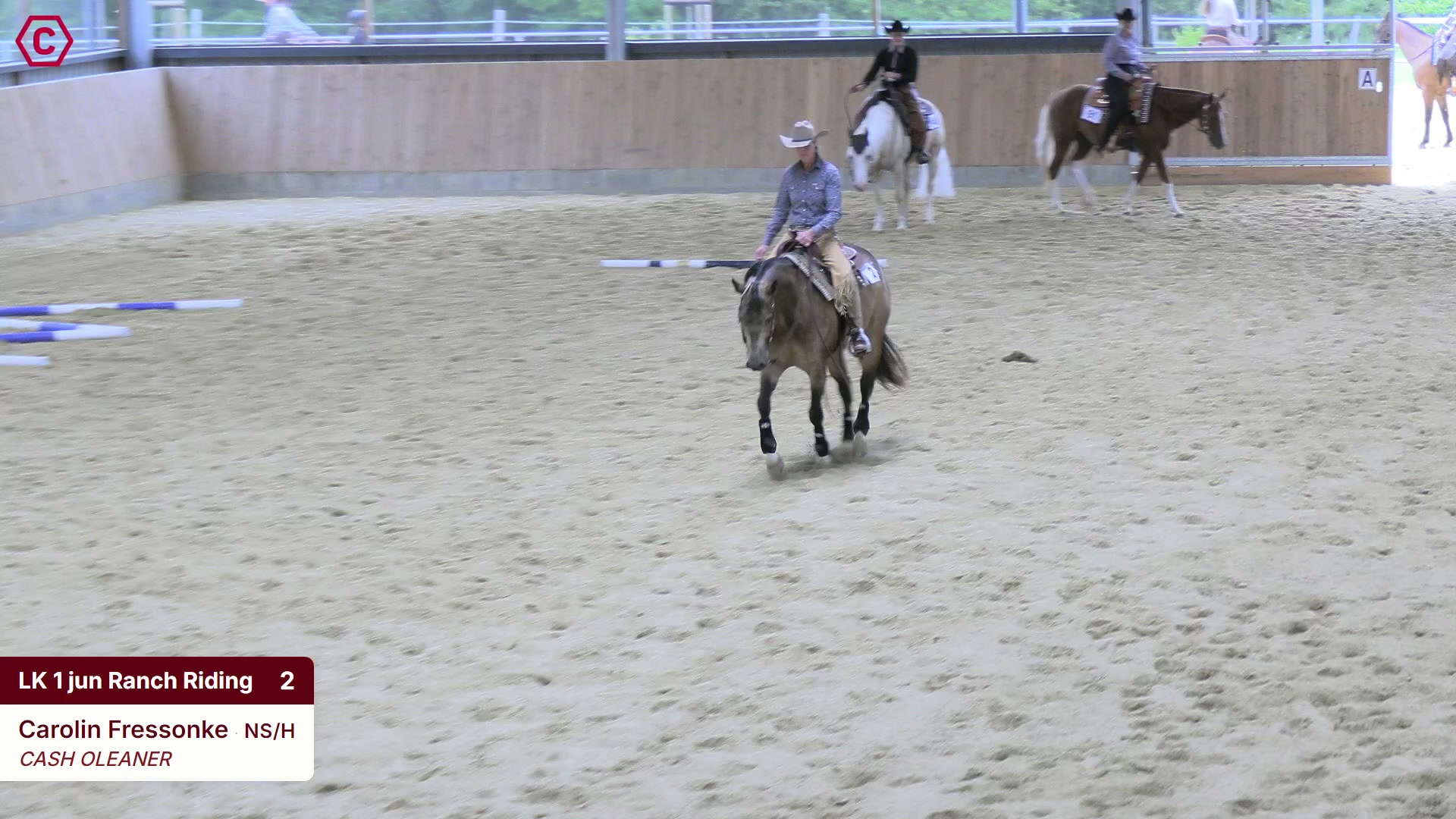 Clip von Carolin Fressonke, StartNr 2