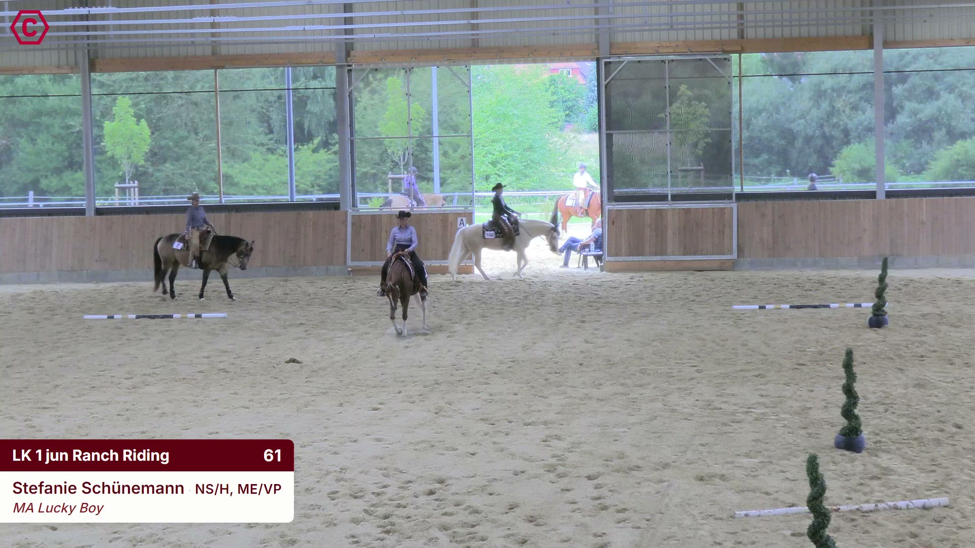 Clip von Stefanie Schünemann, StartNr 61