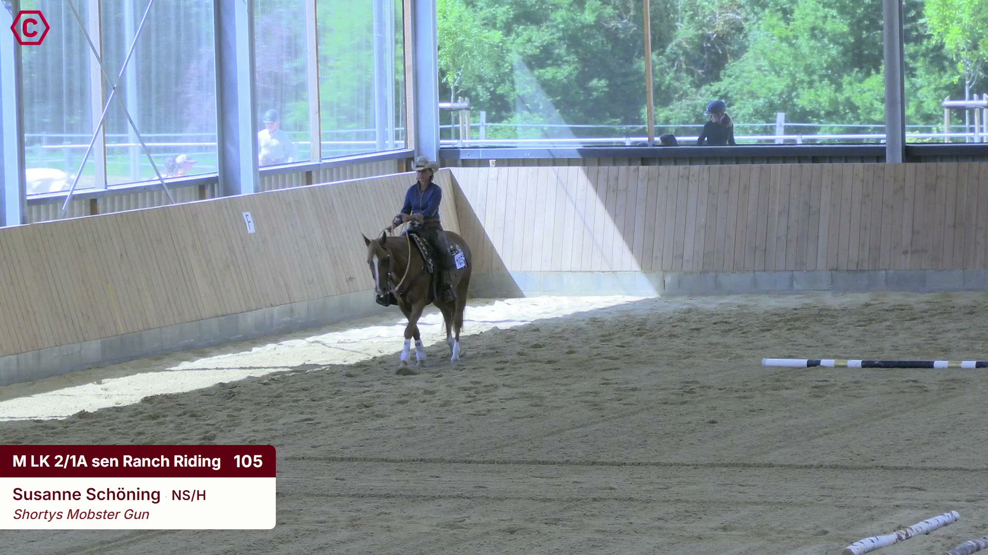 Clip von Susanne Schöning, StartNr 105