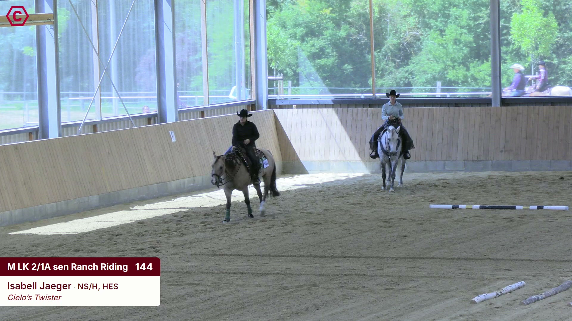 Clip von Isabell Jaeger, StartNr 144