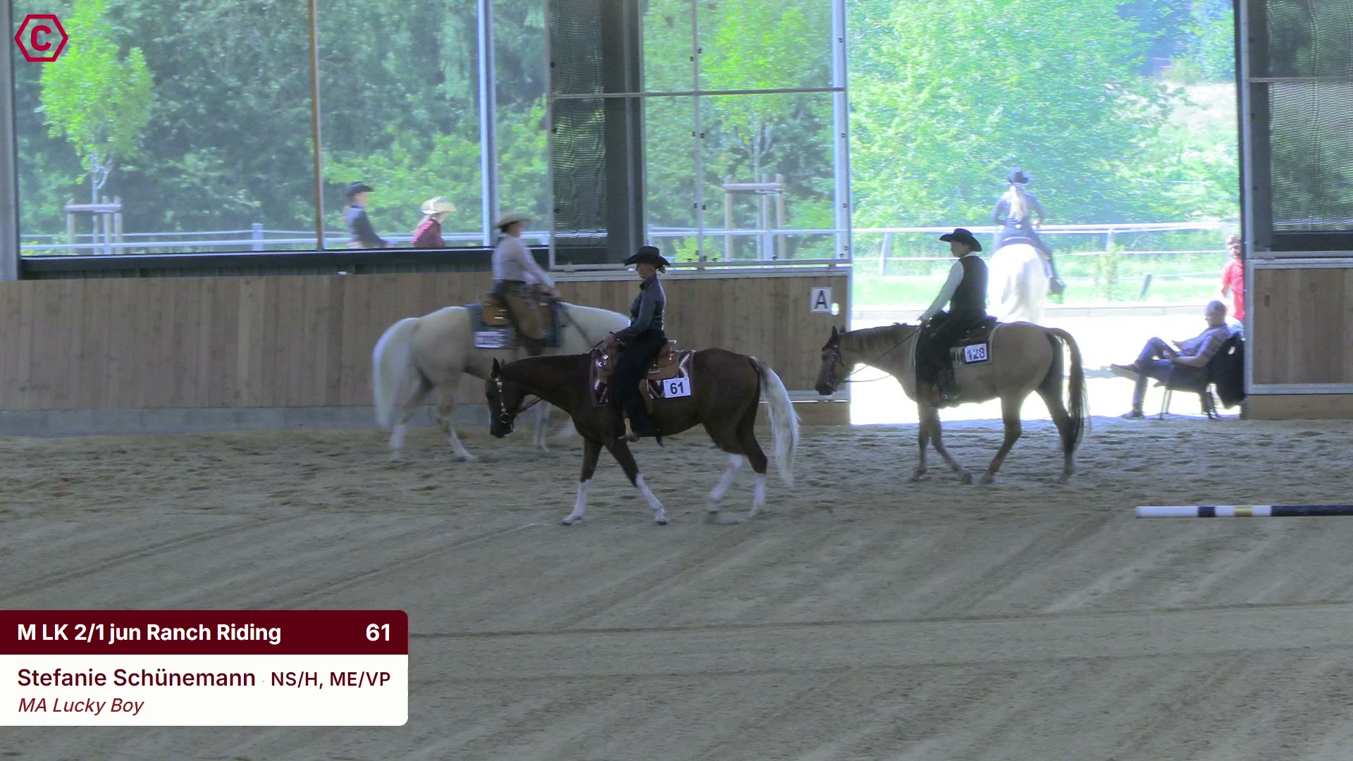 Clip von Stefanie Schünemann, StartNr 61