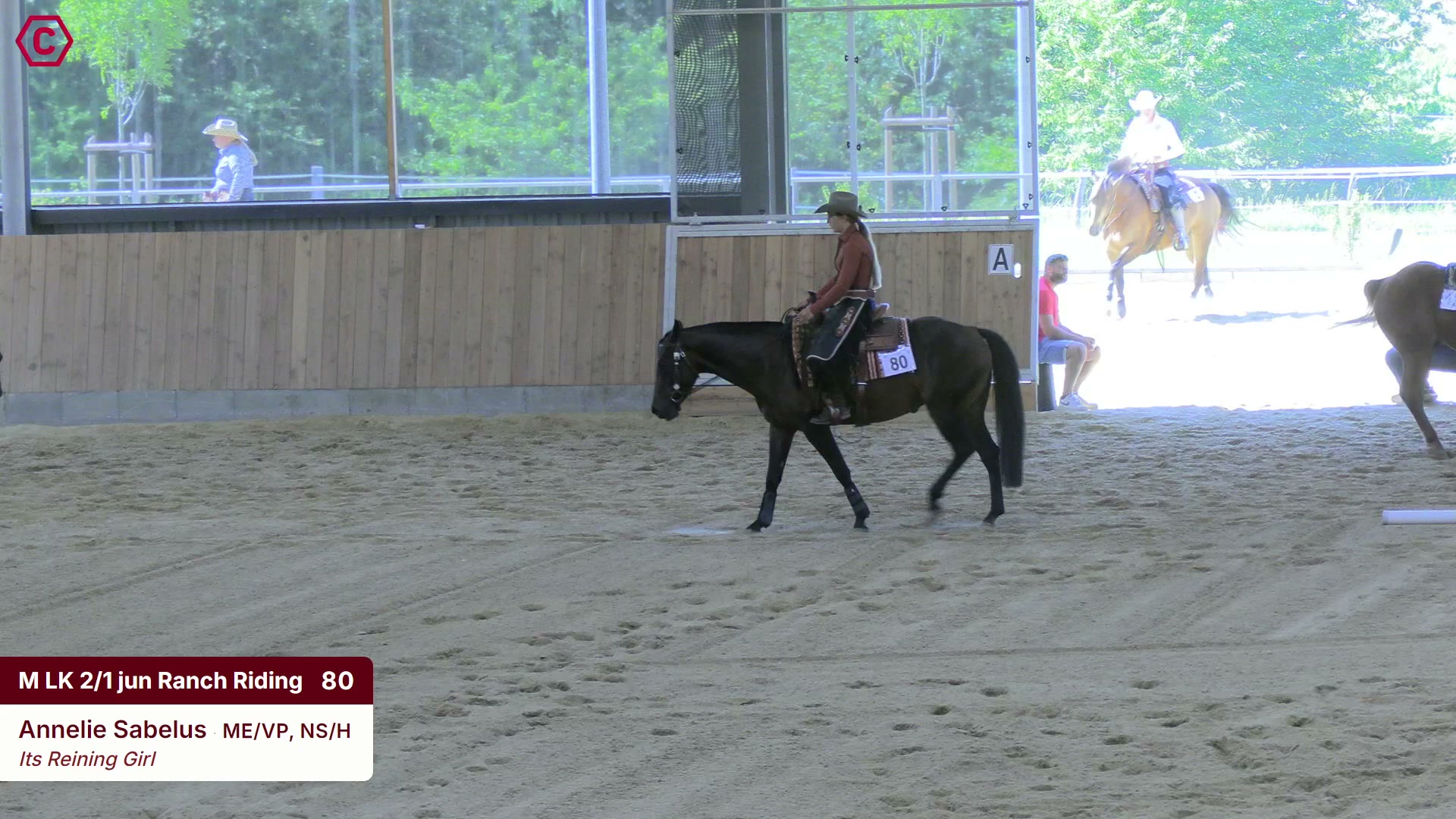 Clip von Annelie Sabelus, StartNr 80
