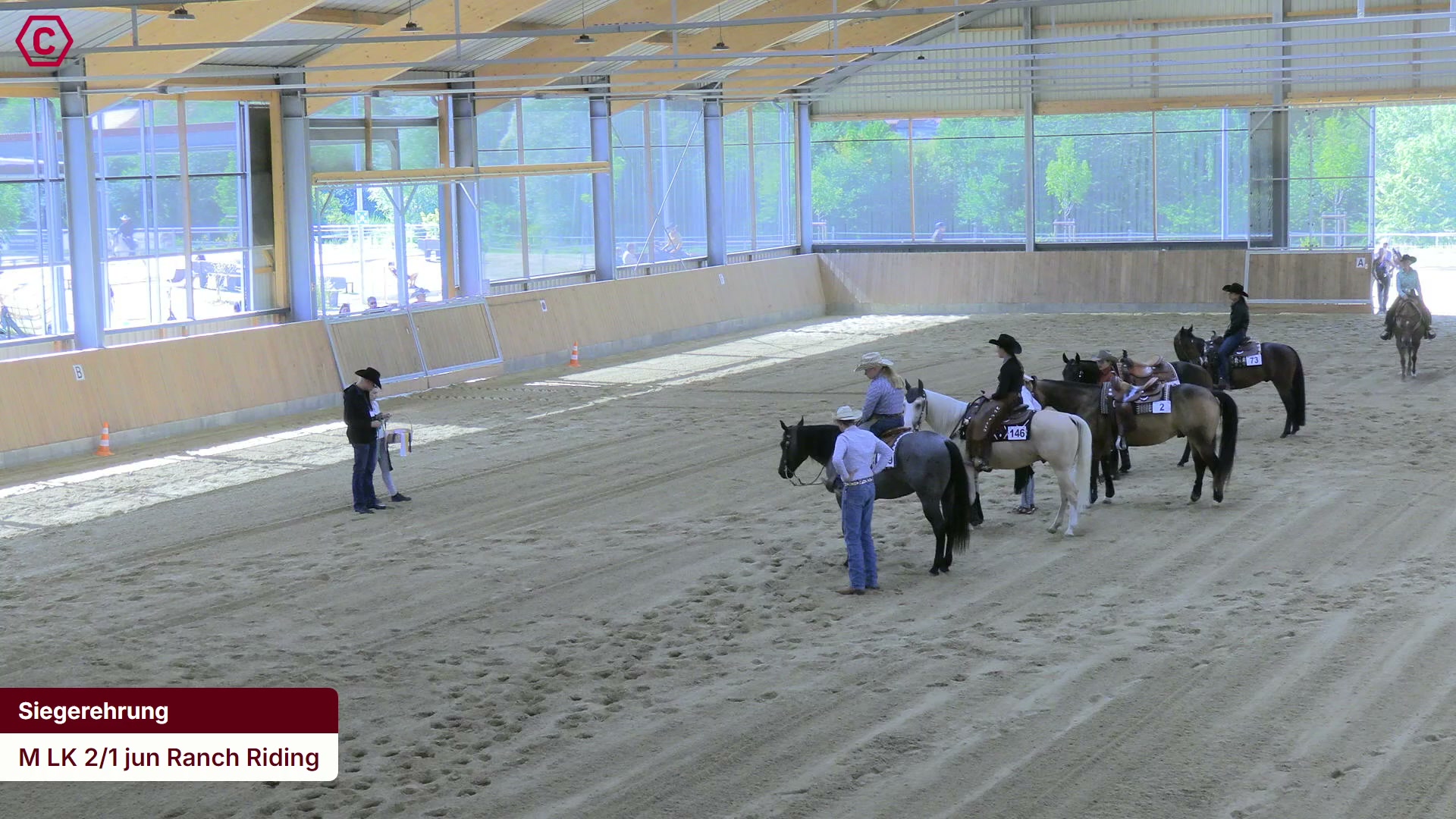 Siegerehrungs-Clip M LK 2/1 jun Ranch Riding