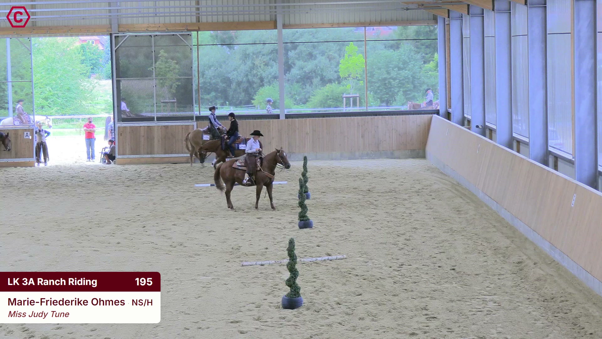 Clip von Barbara Zschau, StartNr 74