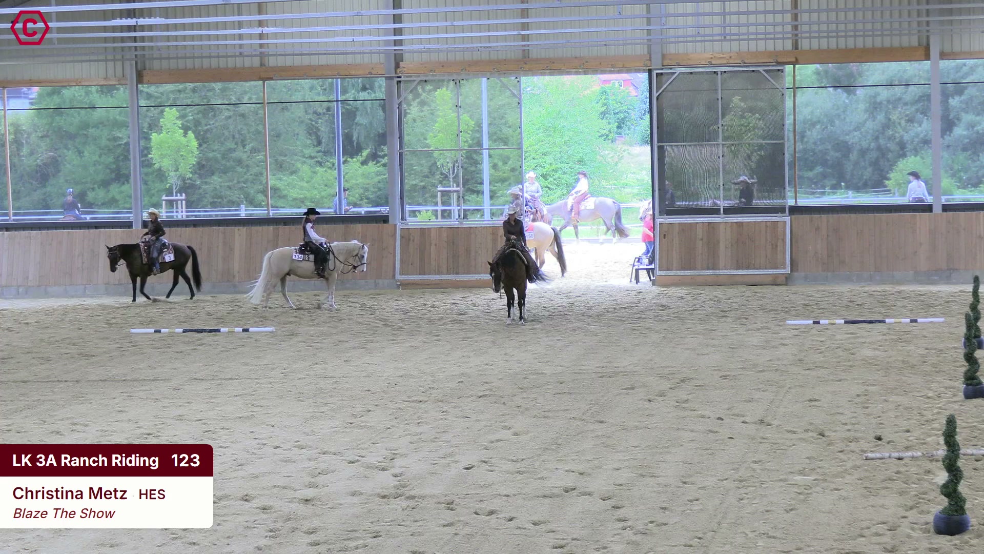 Clip von Christina Metz, StartNr 123