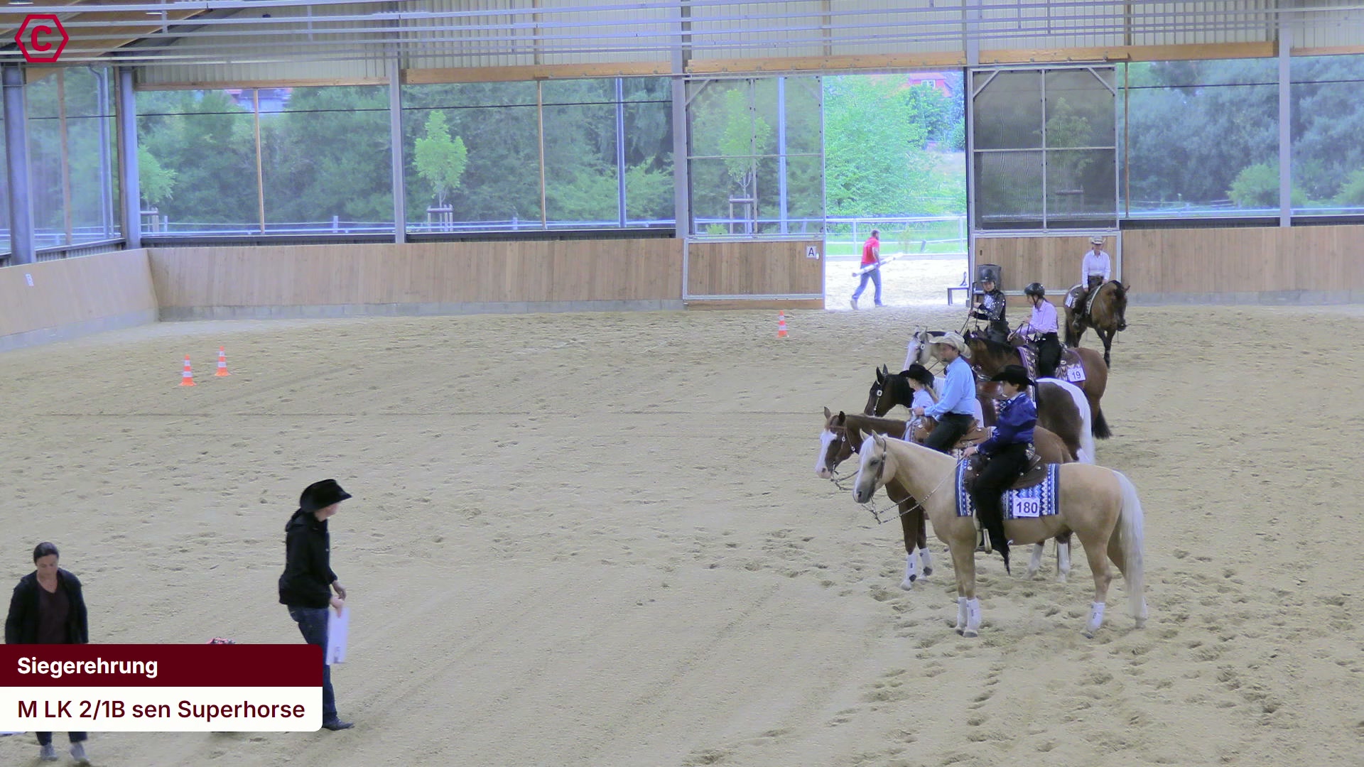 Siegerehrungs-Clip M LK 2/1B sen Superhorse