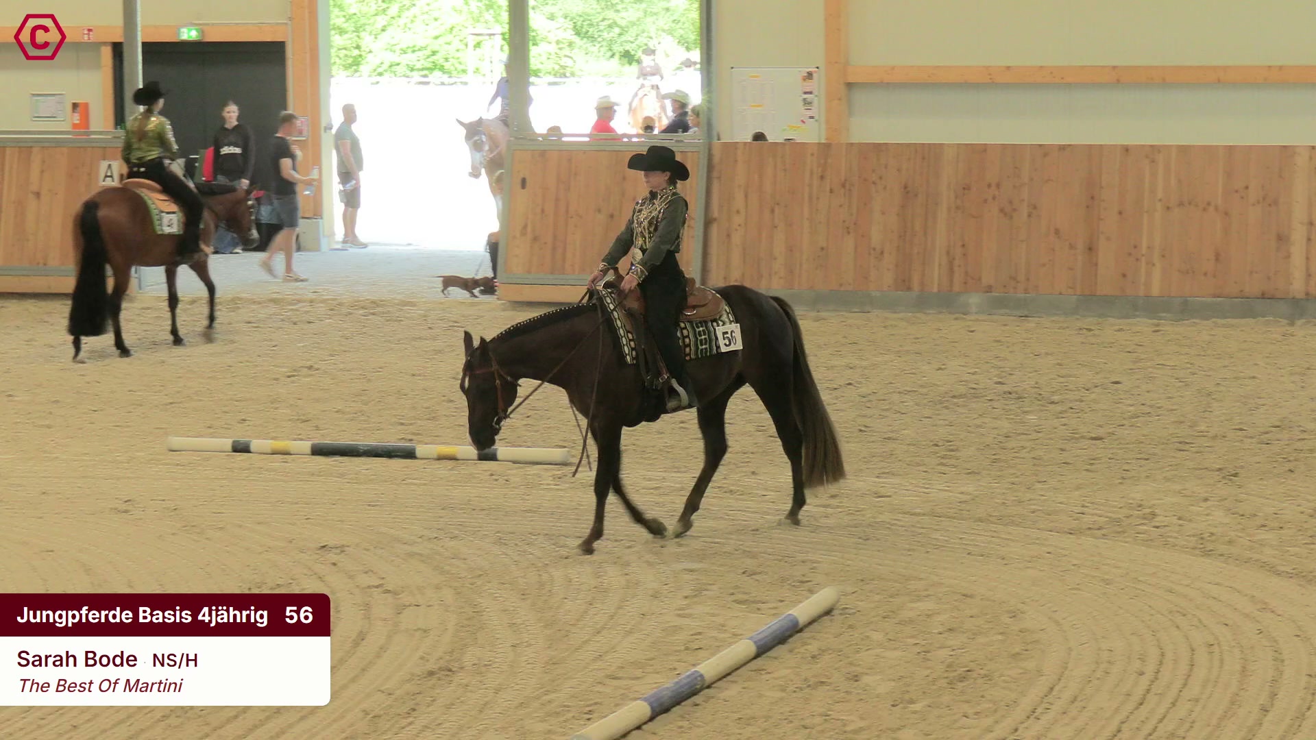 Clip von Sarah Bode, StartNr 56