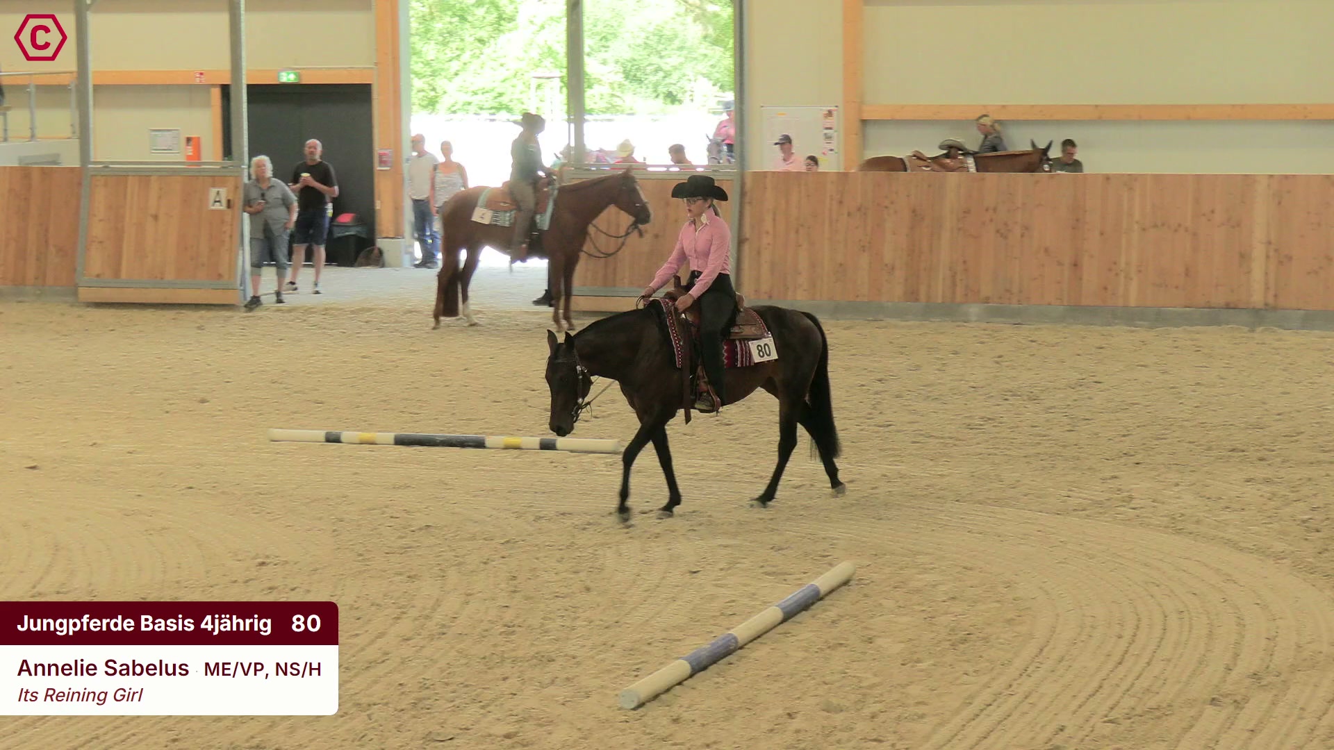 Clip von Annelie Sabelus, StartNr 80