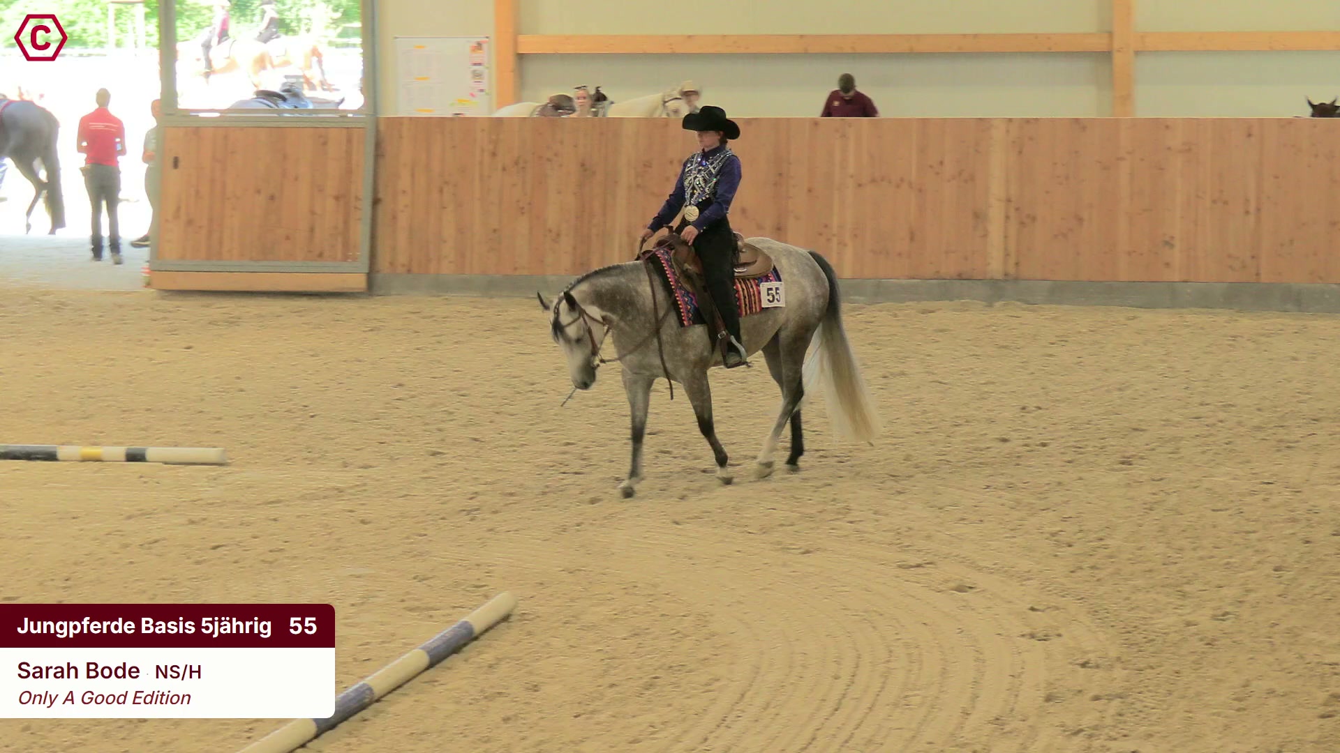 Clip von Sarah Bode, StartNr 55