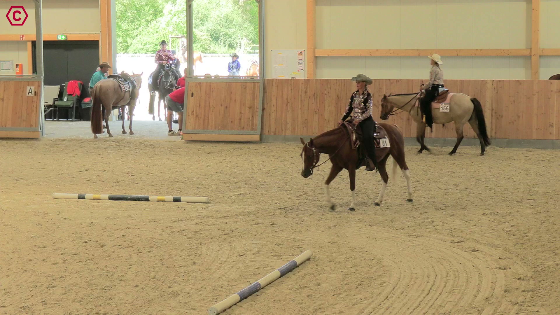 Clip von Stefanie Schünemann, StartNr 61