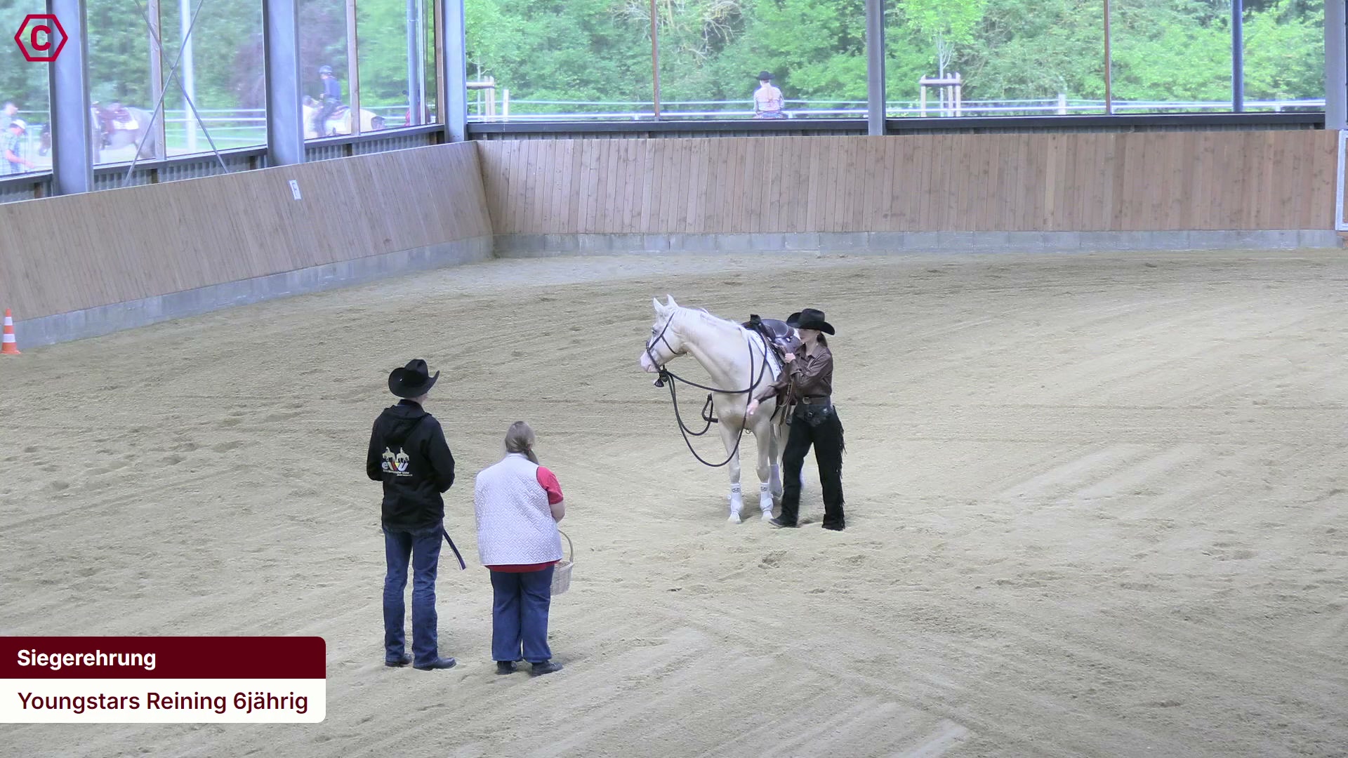 Siegerehrungs-Clip Youngstars Reining 6jährig