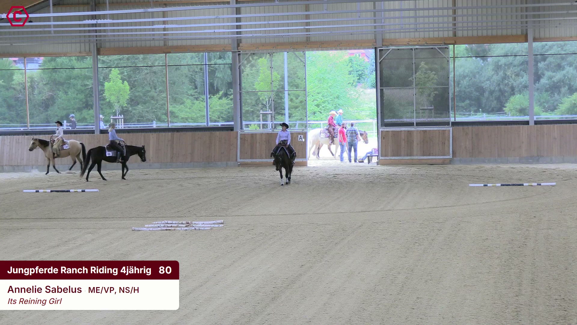 Clip von Annelie Sabelus, StartNr 80