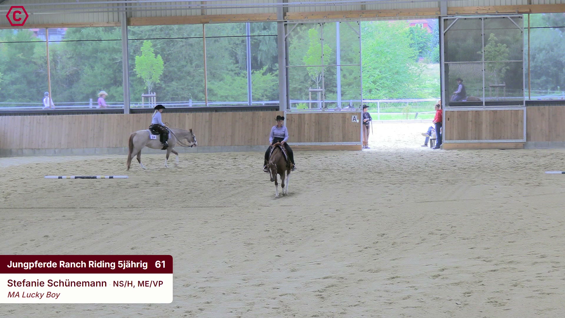 Clip von Stefanie Schünemann, StartNr 61