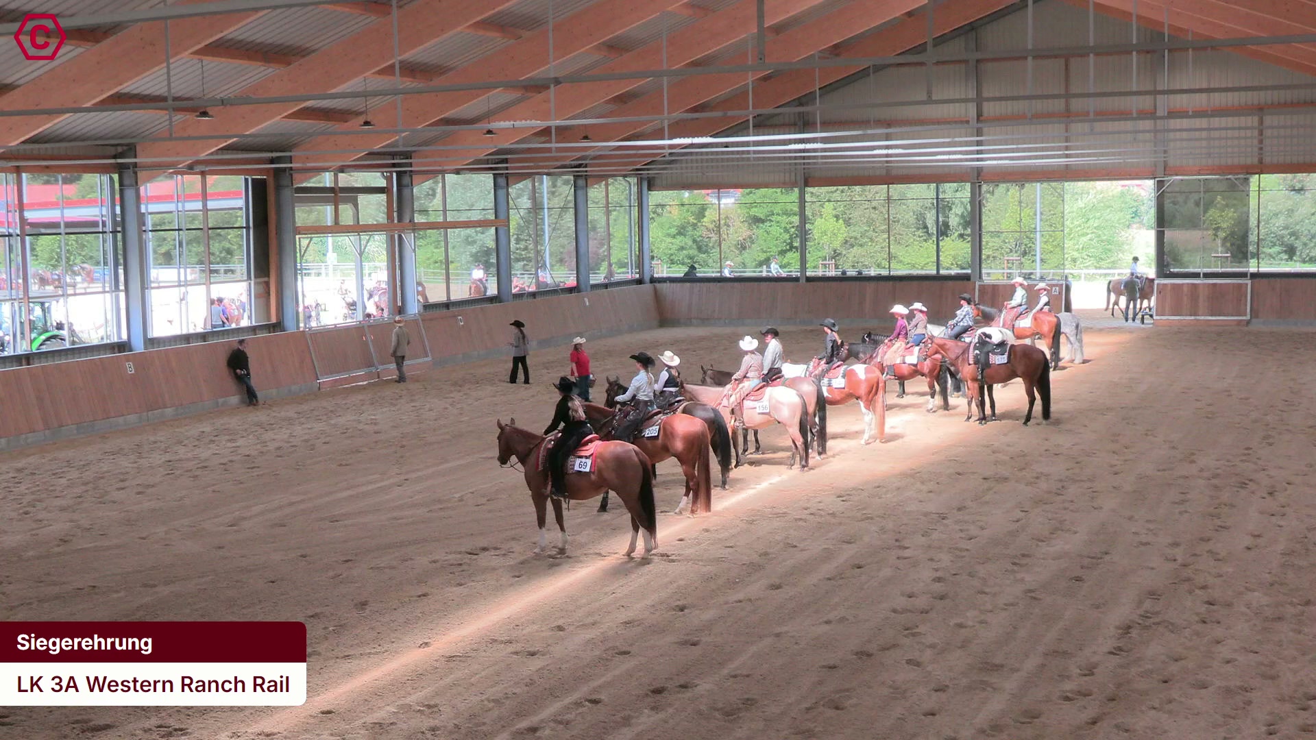 Siegerehrungs-Clip LK 3A Western Ranch Rail