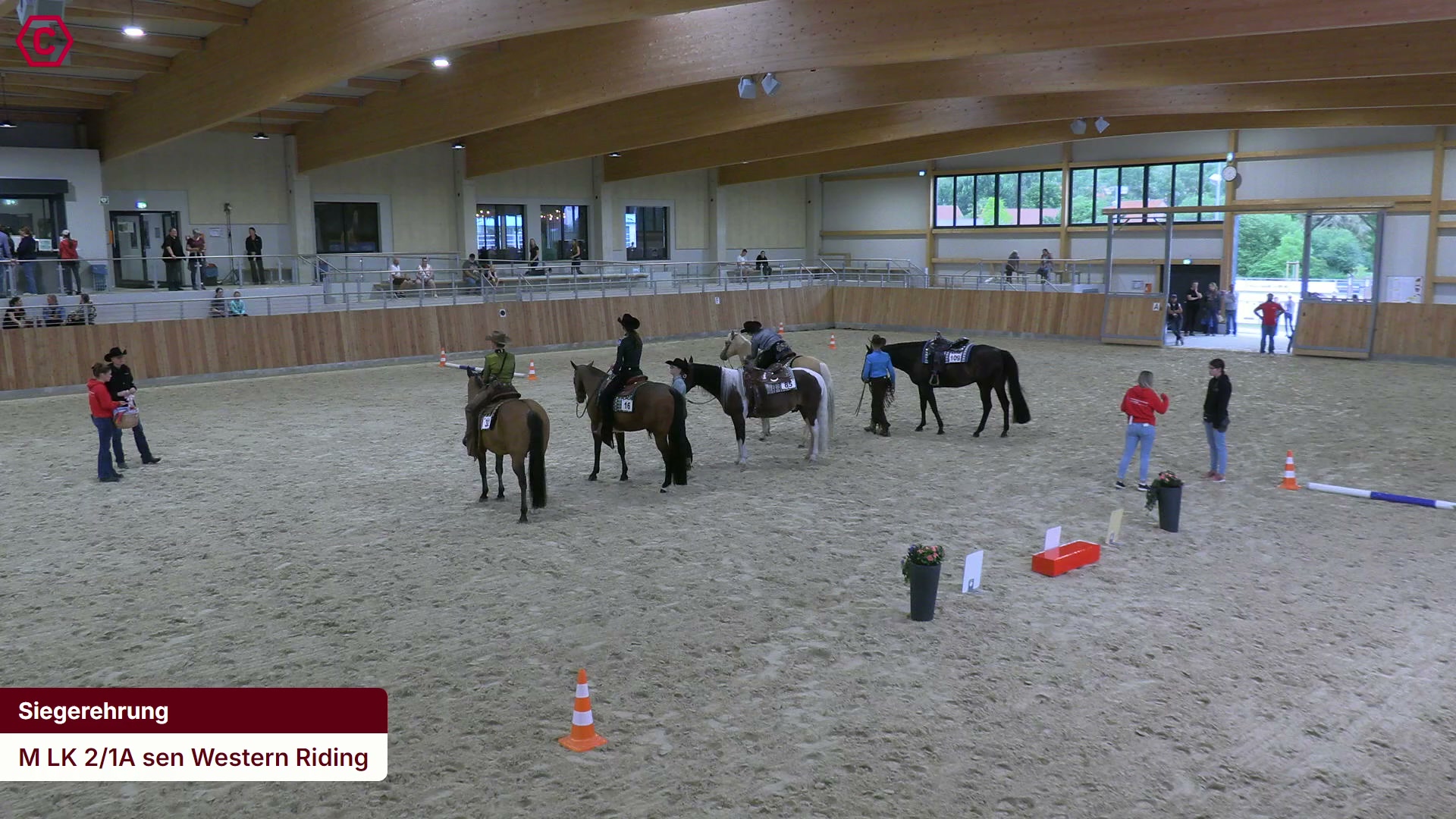 Siegerehrungs-Clip M LK 2/1A sen Western Riding