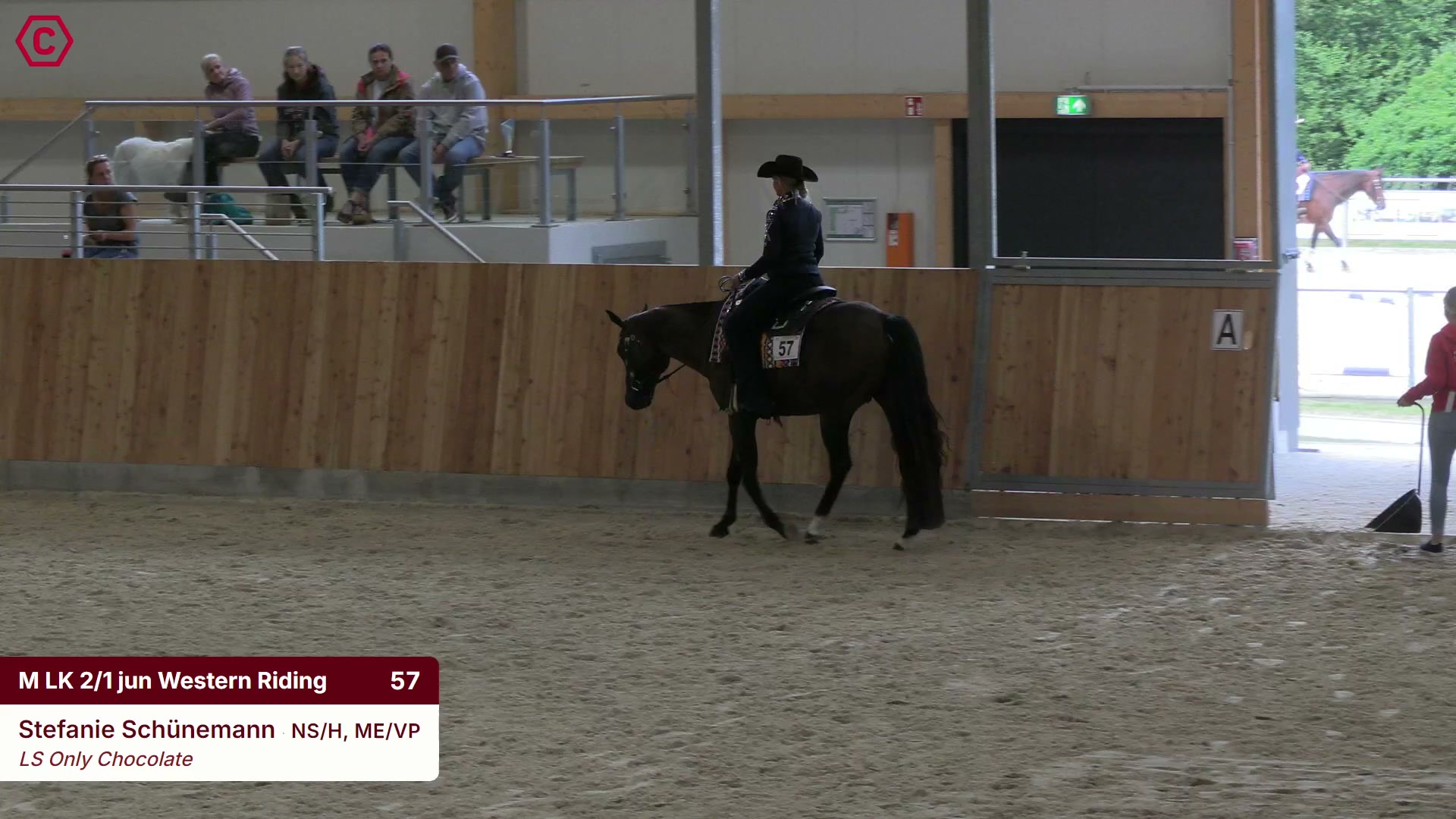 Clip von Stefanie Schünemann, StartNr 57