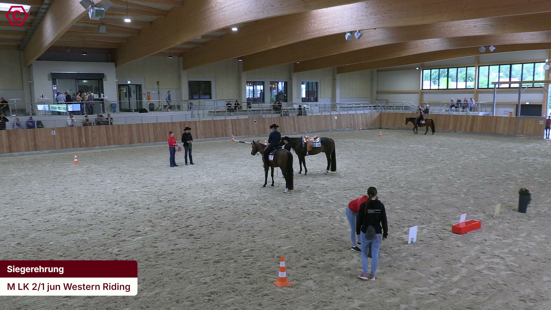 Siegerehrungs-Clip M LK 2/1 jun Western Riding