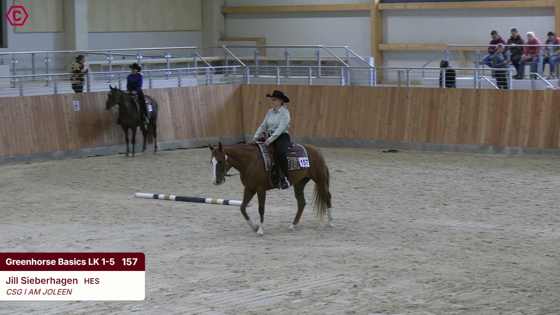 Clip von Jill Sieberhagen, StartNr 157