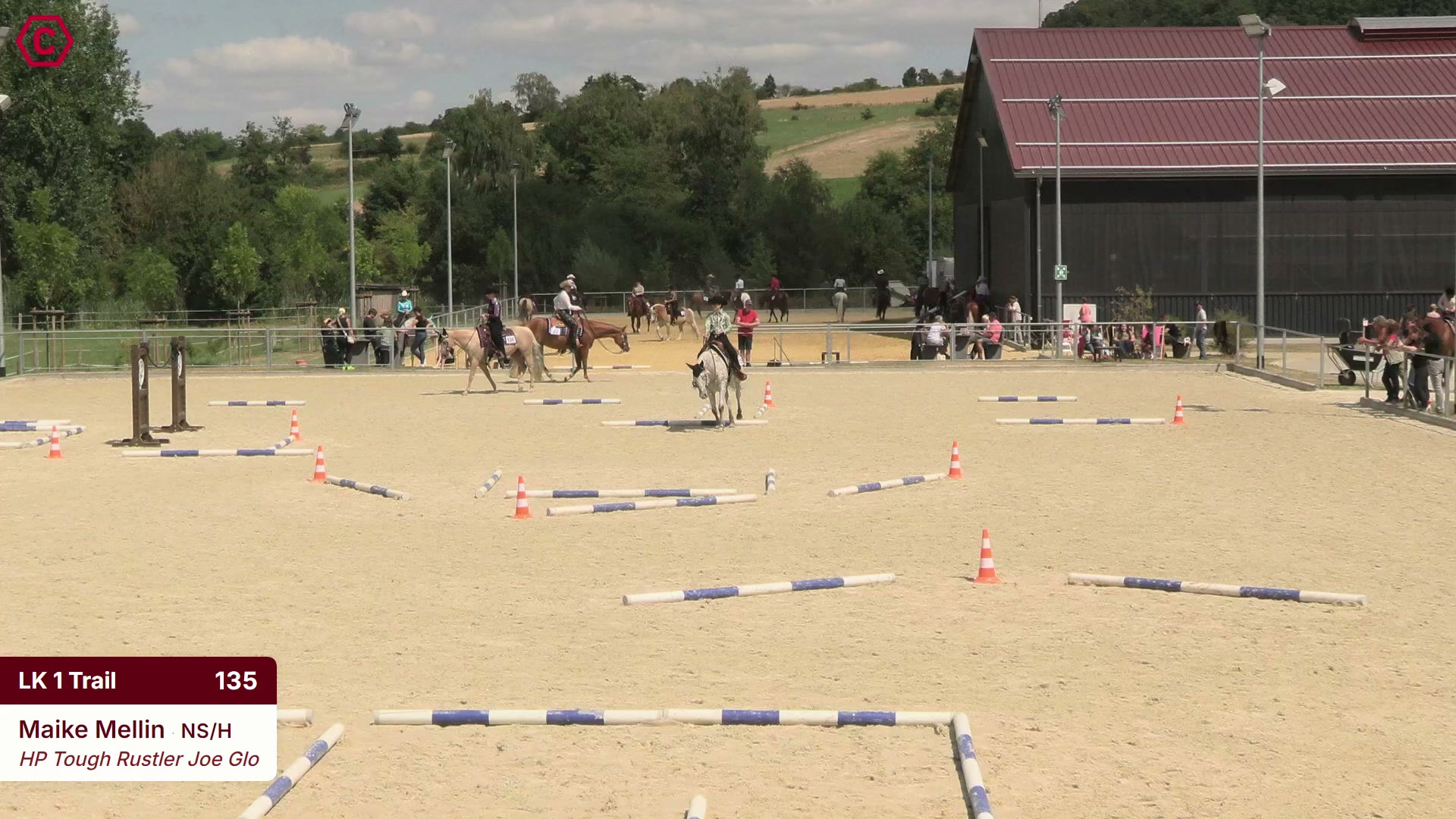 Clip von Maike Mellin, StartNr 135
