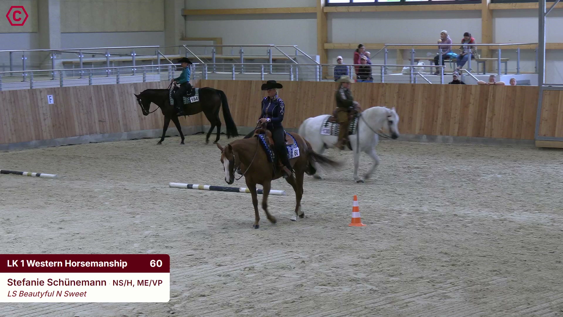 Clip von Stefanie Schünemann, StartNr 60
