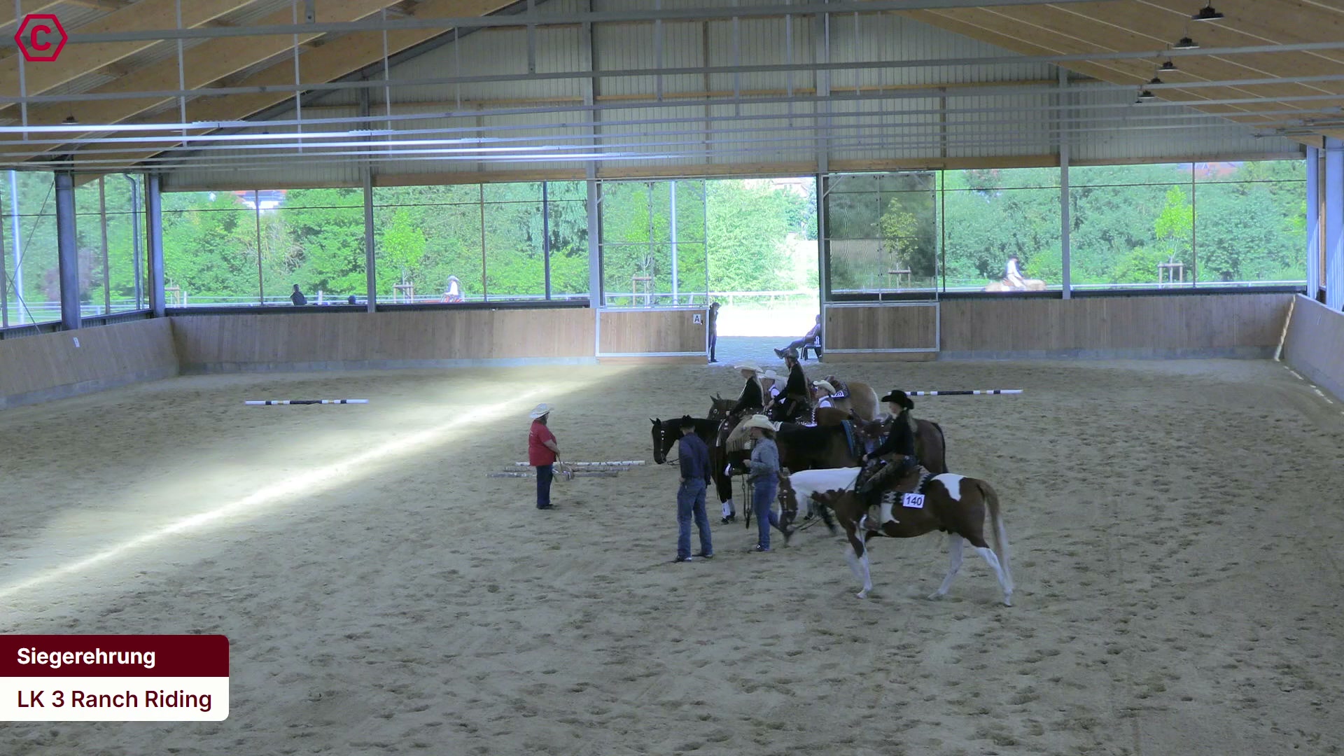 Siegerehrungs-Clip LK 3 Ranch Riding