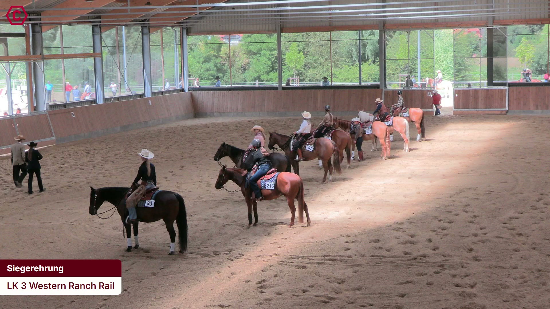 Siegerehrungs-Clip LK 3 Western Ranch Rail