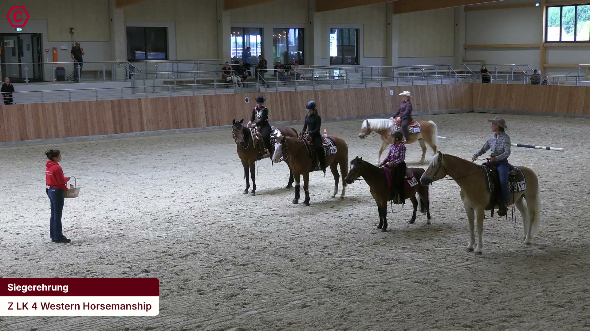 Siegerehrungs-Clip Z LK 4 Western Horsemanship