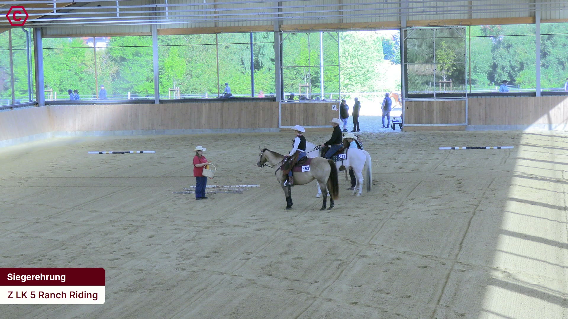 Siegerehrungs-Clip Z LK 5 Ranch Riding