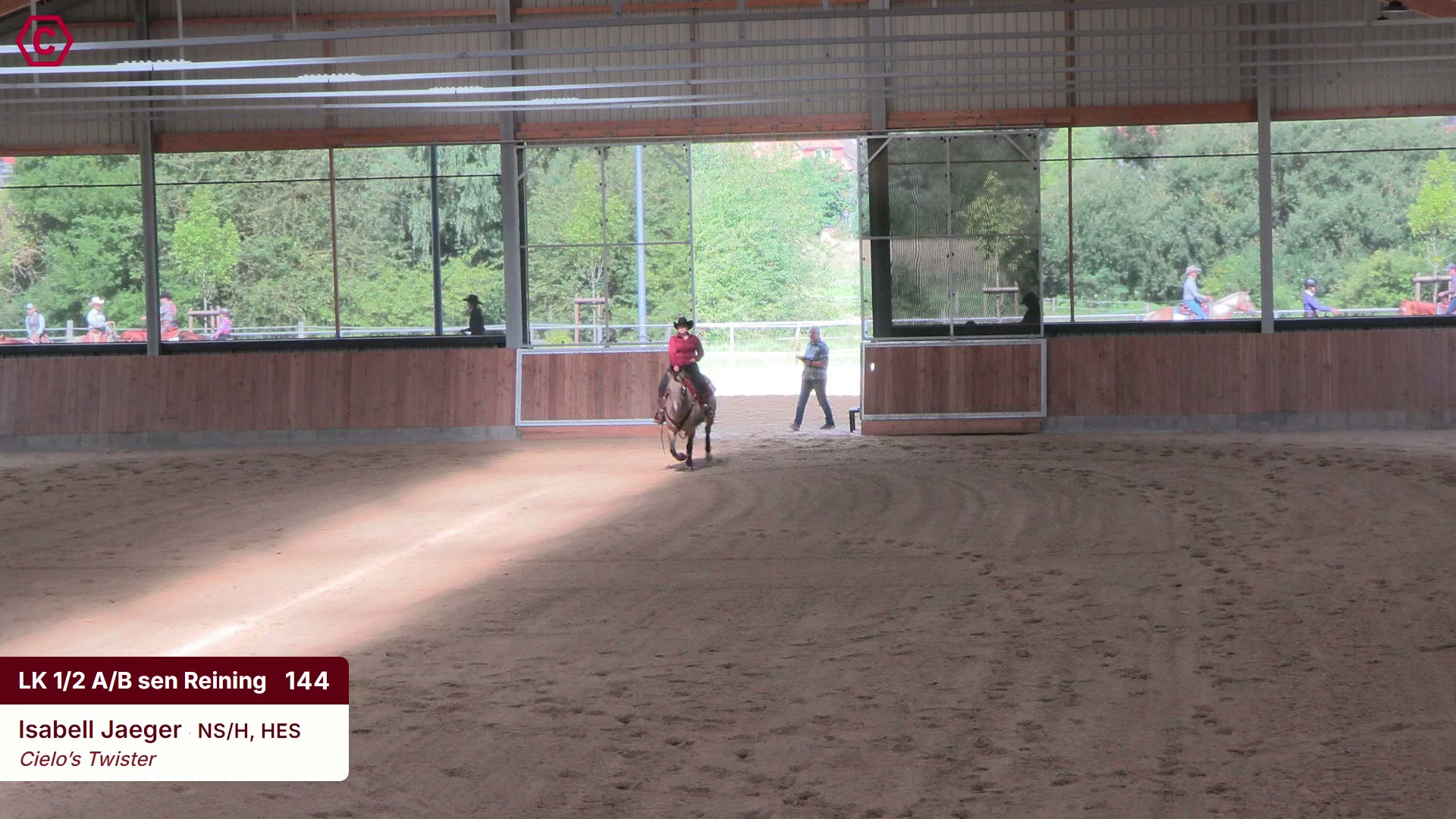 Clip von Isabell Jaeger, StartNr 144