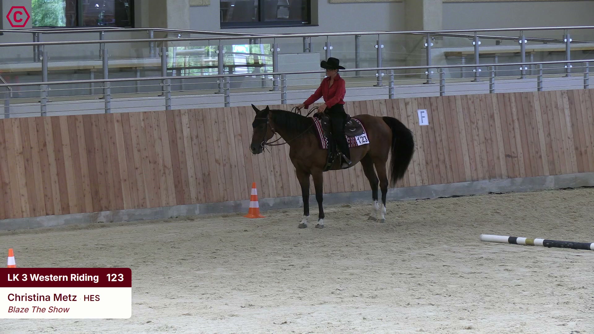 Clip von Christina Metz, StartNr 123